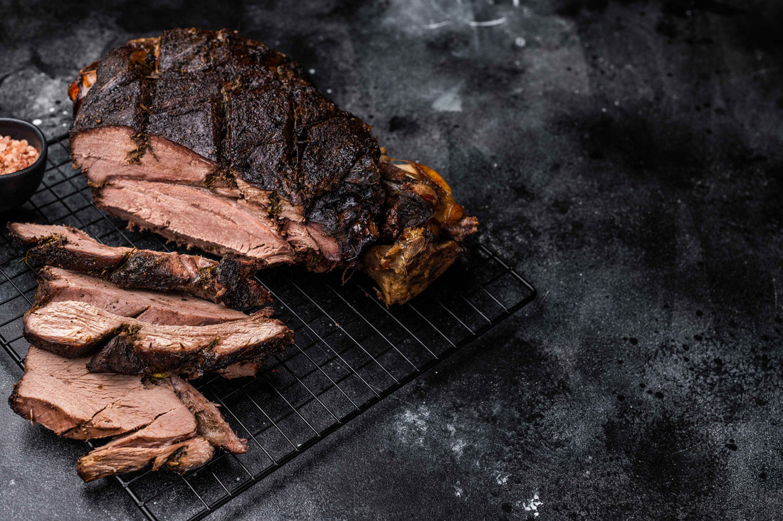 smoked lamb shoulder
