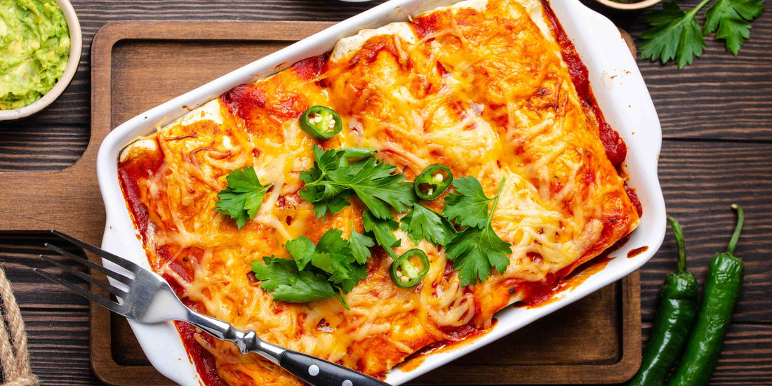 The Easiest Mega Meaty Enchiladas Recipe