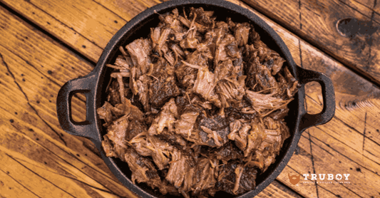 smoked chopped brisket in texas