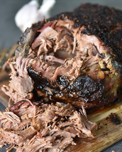 Pulled Smoked Lamb Shoulder